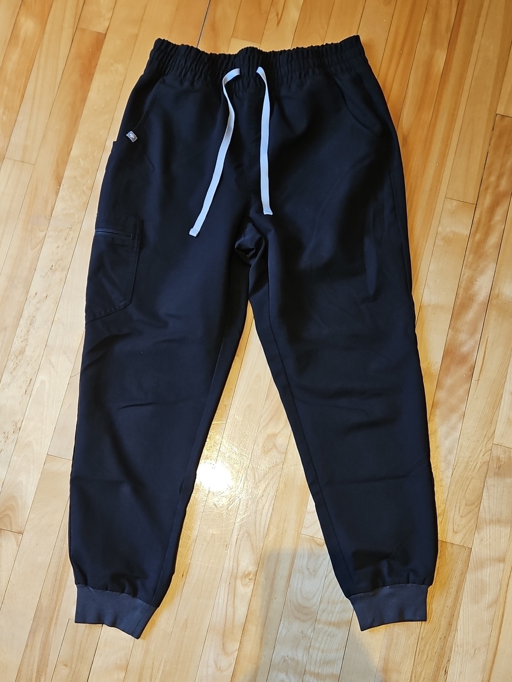 Figs Black Technical Jogger Pants